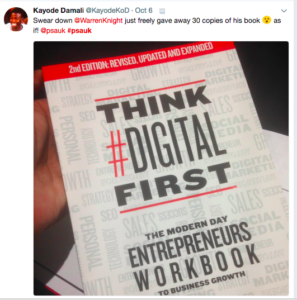 Think #Digital First