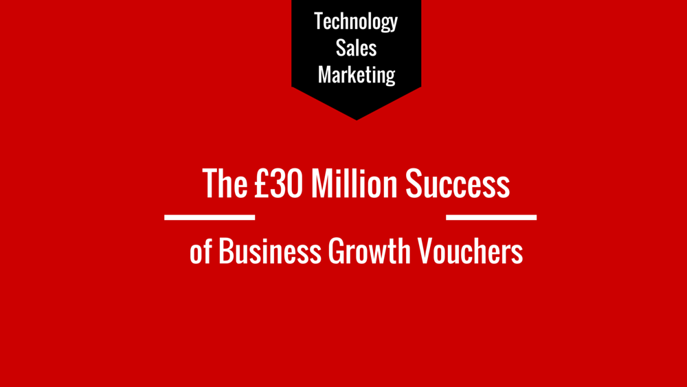 The £30 million success of business growth vouchers