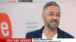 Social Media expert on Sky News
