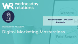 Wednesday Relations - Stockholm - November 2020